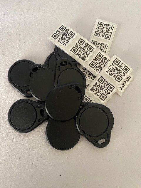 QR and NFC points